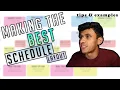 HOW TO CREATE THE PERFECT COLLEGE SCHEDULE LAYOUT Things to Consider My Past Class Schedules