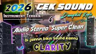 cek sound dangdut koplo bass glerr 2026 instrument terbaik audio super jernih josjis
