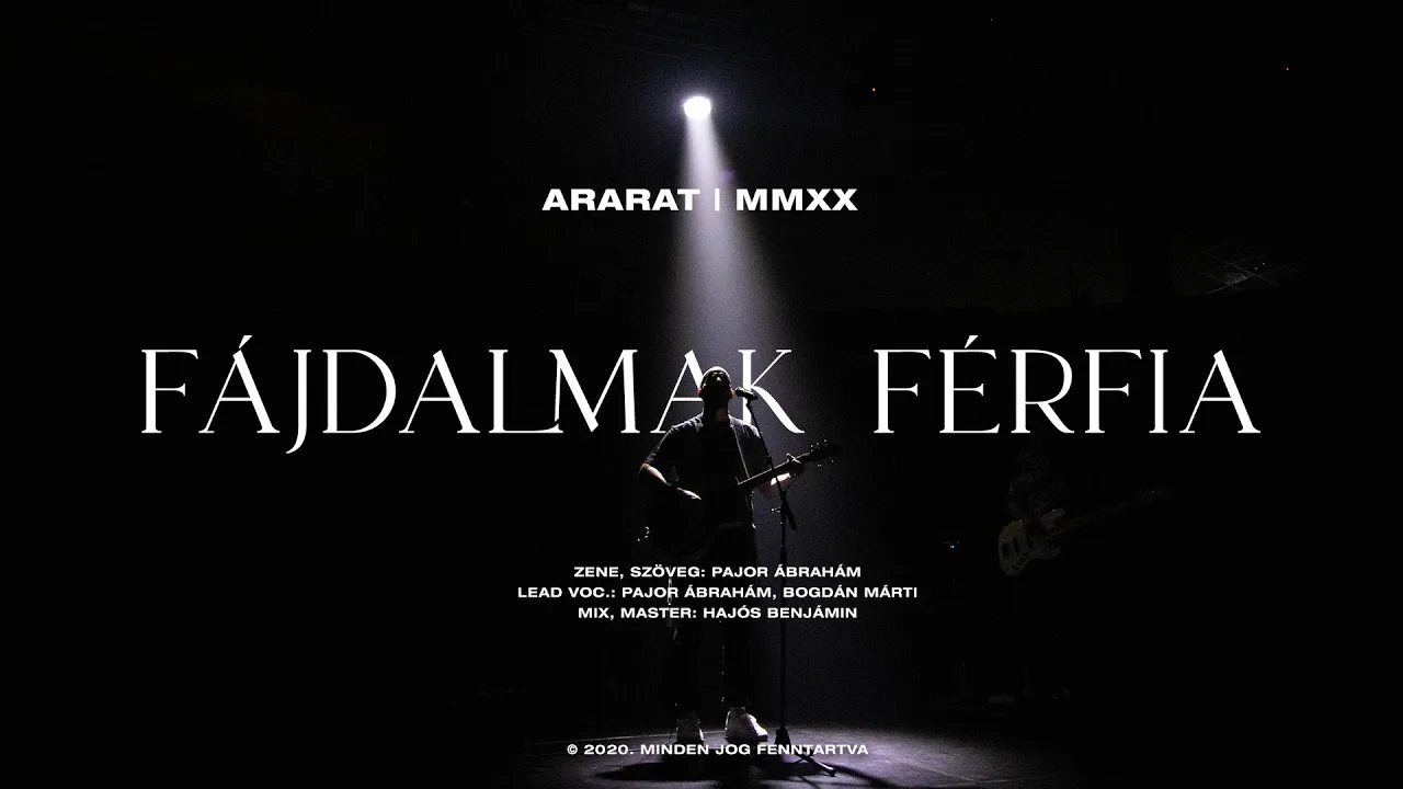 Fájdalmak Férfia | Ararat Worship | LIVE