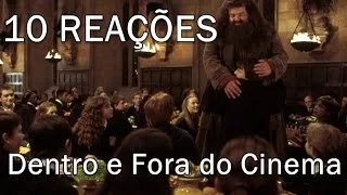 10 Reações de fãs de Harry Potter Dentro e Fora do Cinema!