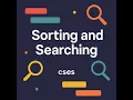 Sorting and Searching cses Movie Festival