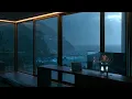 Thunderstorm & Deep Atmospheric Drone Ambient Cinematic Brown Noise Amalfi Coast Soundscape