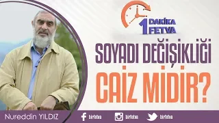 Soyad değişikliği caiz midir?