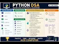 Data Structures and Algorithms using Python Full Course DSA in complete in 1