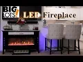 Unboxing and Installing LED GLAM FIREPLACE MOOREGIRL
