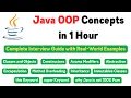 Java OOP Concepts in 1 Hour OOP Concepts in Java with Real-World Examples Interview Guide