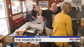Check out the Squeeze Box in Pilot Mountain