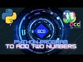 Python Program to Add Two Numbers Sum of Two Numbers Python Example for Beginners