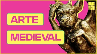 A ARTE GÓTICA e ARTE ROMÂNICA!