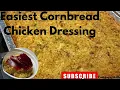 Cornbread Dressing Southern Style Chicken Dressing How To Make