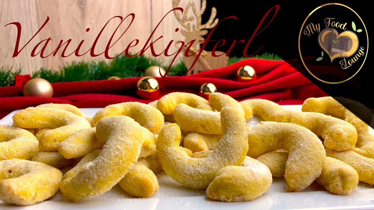 Rezept für mürbe Vanillekipferl - Weihnachtsplätzchen - Glücksküche. 