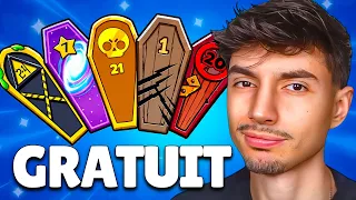NOUVEL ÉVÈNEMENT, RÉCOMPENSES GRATUITES, SCARY COFFINS, CERCEUIL