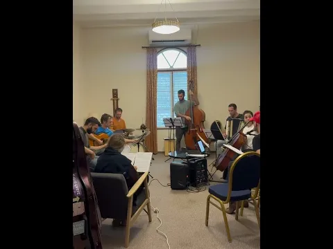 Rehearsing for Tomorrow's Live Concert in Jerusalem!