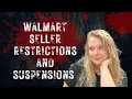 Walmart Seller Restrictions 2025 What You MUST Know to Avoid Suspensions Gating CPC Issues