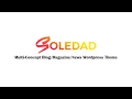 Soledad Wordpress Theme Version 4 - Installation Import a Demo