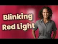 What Does a Blinking Red Light Mean on a Trane AC