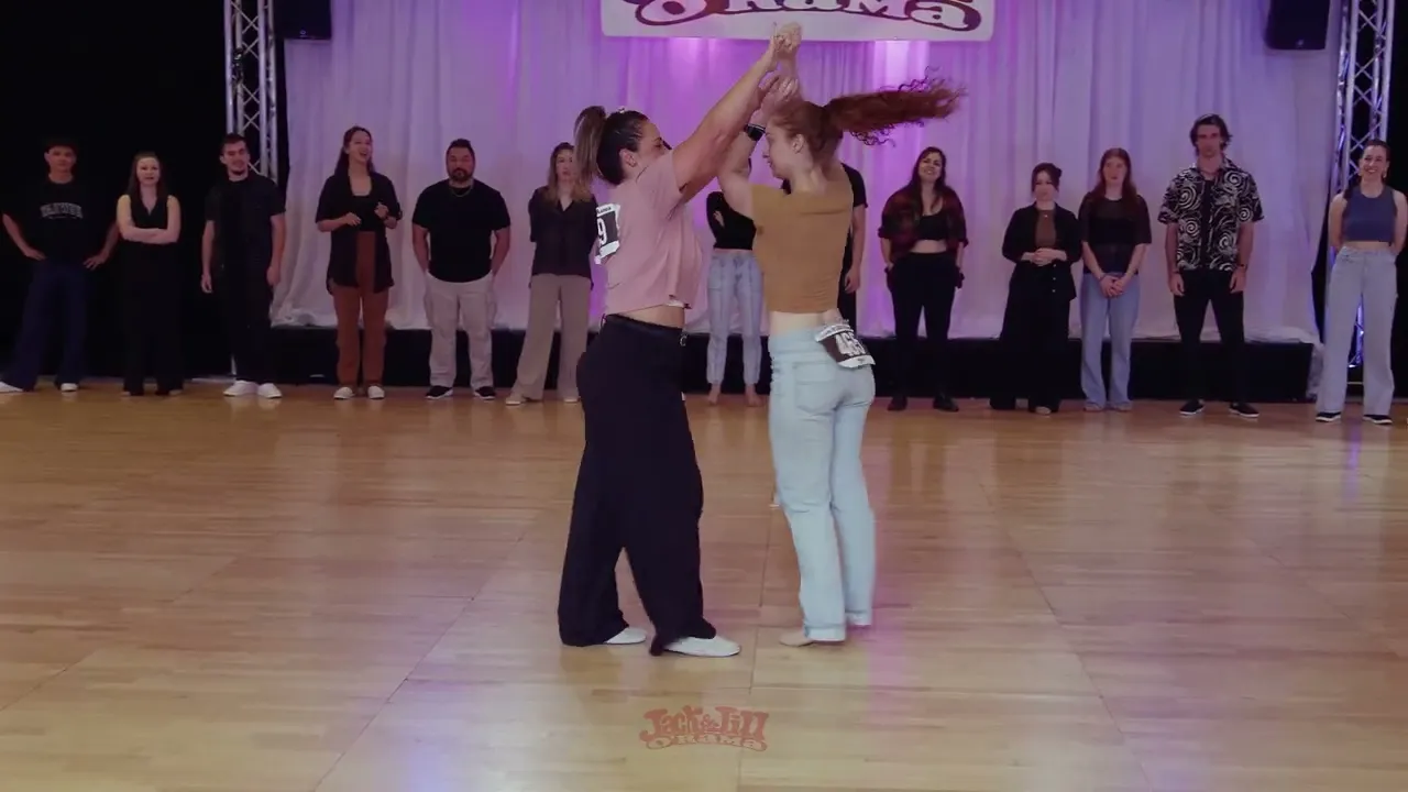 Jade Bryan and Kelly Wright - 5th place Advanced Jack&Jill Finals - Jack&Jill O'Rama 2025