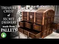 Lagu A Treasure Chest of Secret Drawers made from Pallets and Scrap