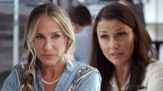 sex and the city carrie confronts bigs ex wife after his shocking will is revealed