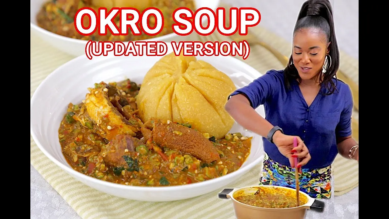 How to Make Okra Soup (UPDATED VERSION) - THE BEST OKRA SOUP RECIPE - ZEELICIOUS FOODS