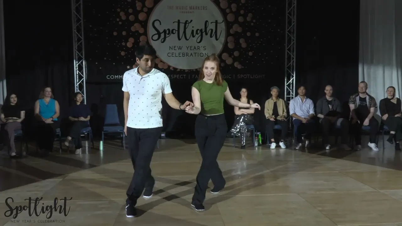 Spotlight New Year's Celebration 2024/2025 Novice Jack & Jill Carlos Servan Alvarez & Kirsten Myers