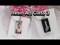 Resin Art Class 3 How to make Resin Photo keychain Full tutorial of photo keychain