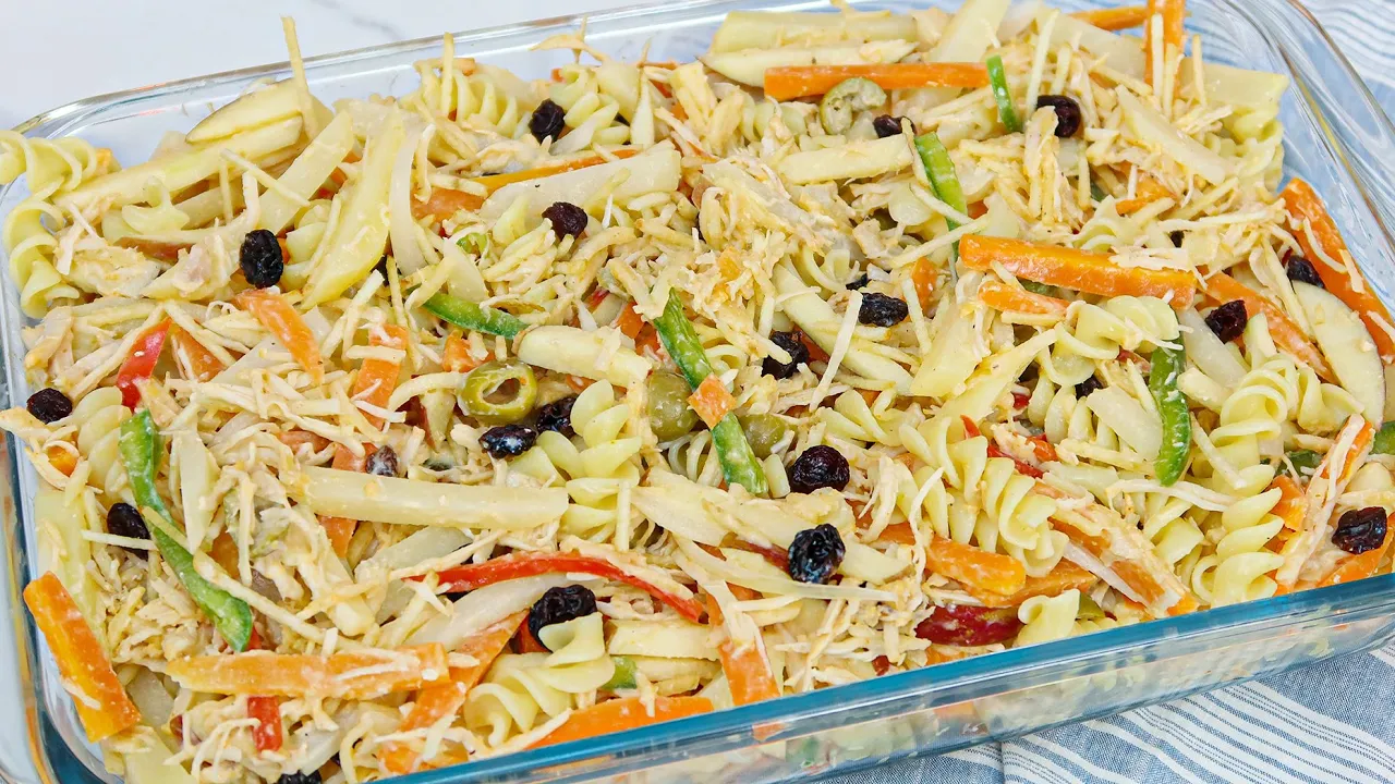 RECEITA FÁCIL DE SALPICÃO DE FRANGO.