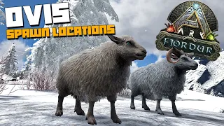 ARK Fjordur OVIS Best Spawn Locations Where To Find Mutton
