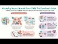 Normalisation Second Normal Form 2NF f6i33o6u
