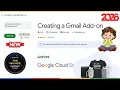 Creating a Gmail Add-on GSP249