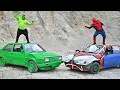 Lagu Spider-Man Car VS Hulk Car