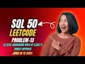 SQL 50 Problem 13 - Managers with at Least 5 Direct Reports Medium