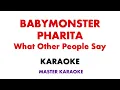 Download Lagu BABYMONSTER PHARITA   What Other People Say | Karaoke Instrumental Lyrics No Vocal