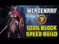 How I Beat Legendary Geared Players With 100 Block Speed Mercenary in Mistfall Hunter