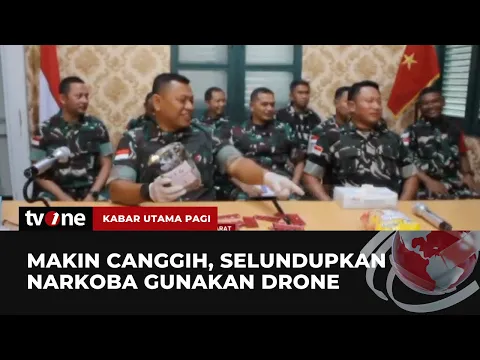 Modus Baru Penyelundupan Narkoba Gunakan Drone di Perbatasan