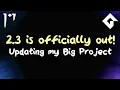 GameMaker Studio 2 - Updating a Big Project to 2 3