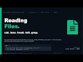 Reading Files in Linux - Lesson 03 cat less head tail grep