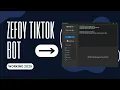 Zefoy TikTok Bot Working 2025