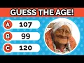Guess How Old These DISNEY Characters Are