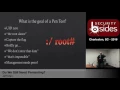 BSidesCHS 2016 Do We Still Need Pen Testing - Jeff Man