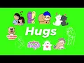 Animated Hugs GIF Green Screen Pack Free Download
