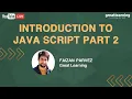 Introduction to Java script part 2 Learn JavaScript Arrays and Objects Great Learning