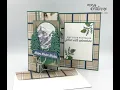 Stampin Up Winter Adventures Alpine Winter DSP Sneak Peek Online Exclusive Accordion Fun Fold