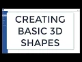 How To Create 3D Shapes Siemens Solid Edge Tutorial