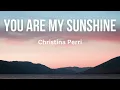 Christina Perri - You Are My Sunshine (Lyrics)