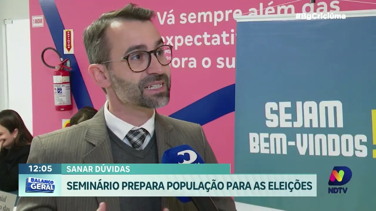 Araranguá, Criciúma e Tubarão recebem seminário regional sobre eleições
