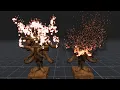 Axis Dissolve Particles with VFX graph and Shader Graph