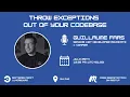 Throw exceptions out of your codebase with Guillaume Faas