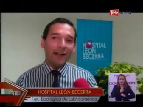 Hospital León Becerra 1er. Ecológico de Latinoamérica
