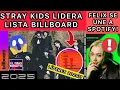 INCREÍBLE!🔴 FILTRAN QUE STRAY KIDS LIDERA LISTA X ESTO!😱/FELIX SE UNE A SPOTIFY🚨/Noticiasdekpop